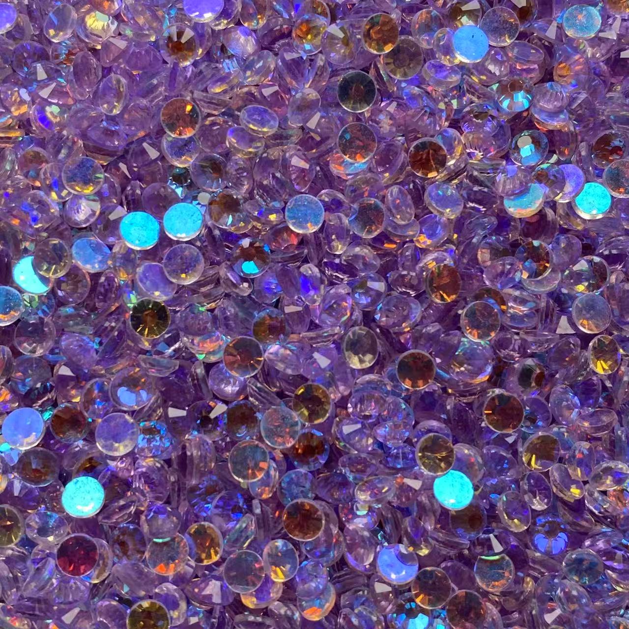 Purple Glass Stones