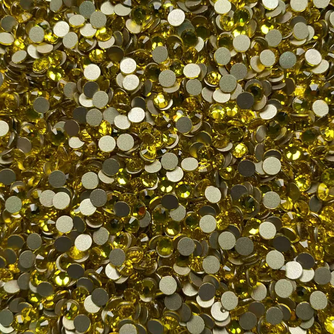 Yellow Glass Stones