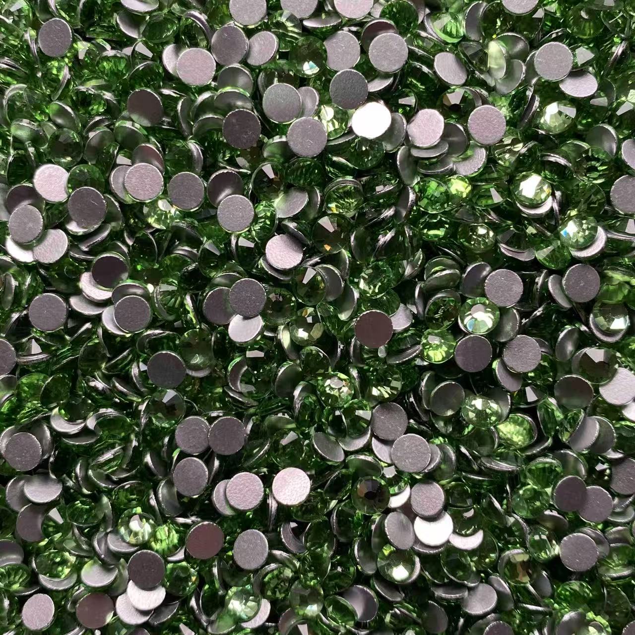Green Glass Stones