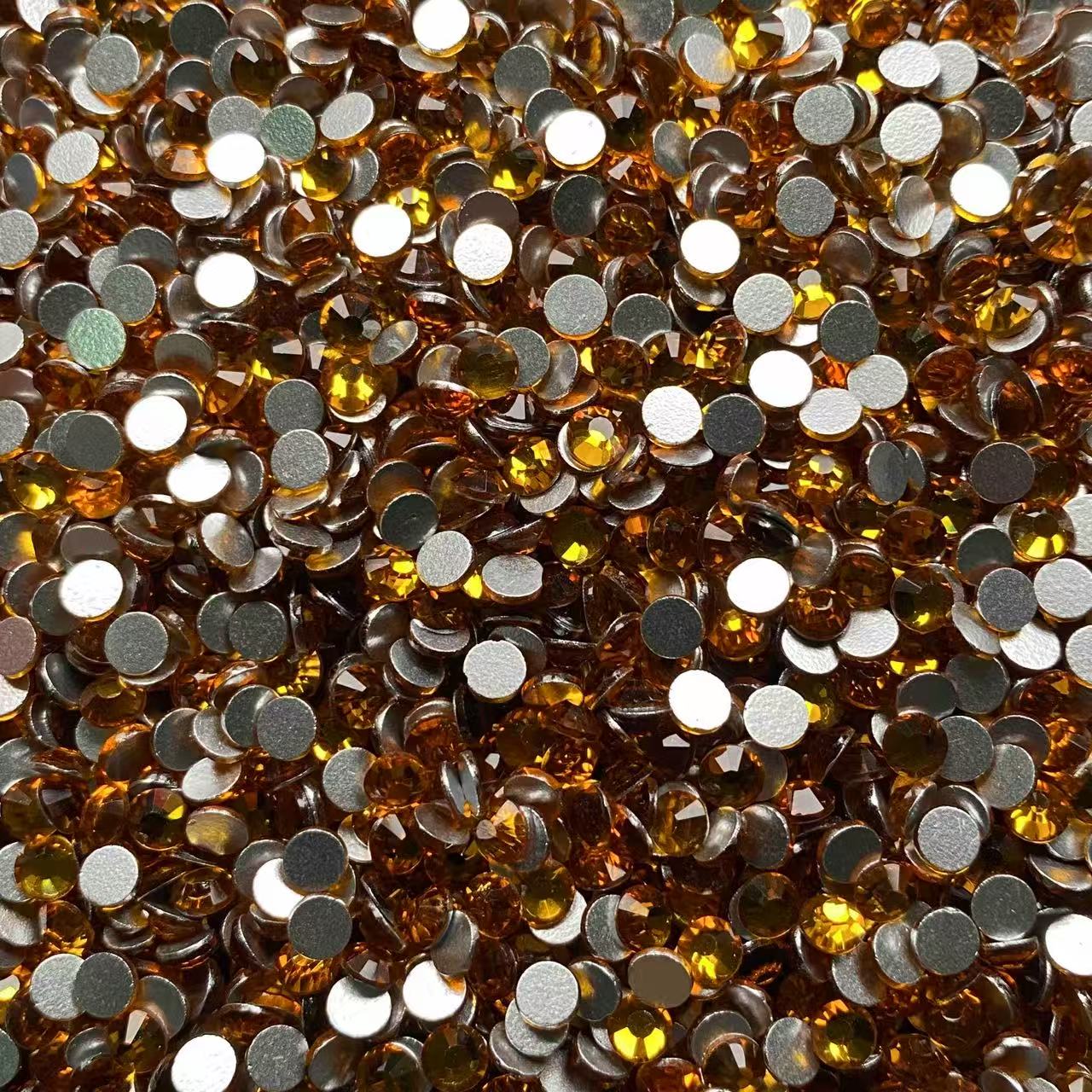 Yellow Glass Stones