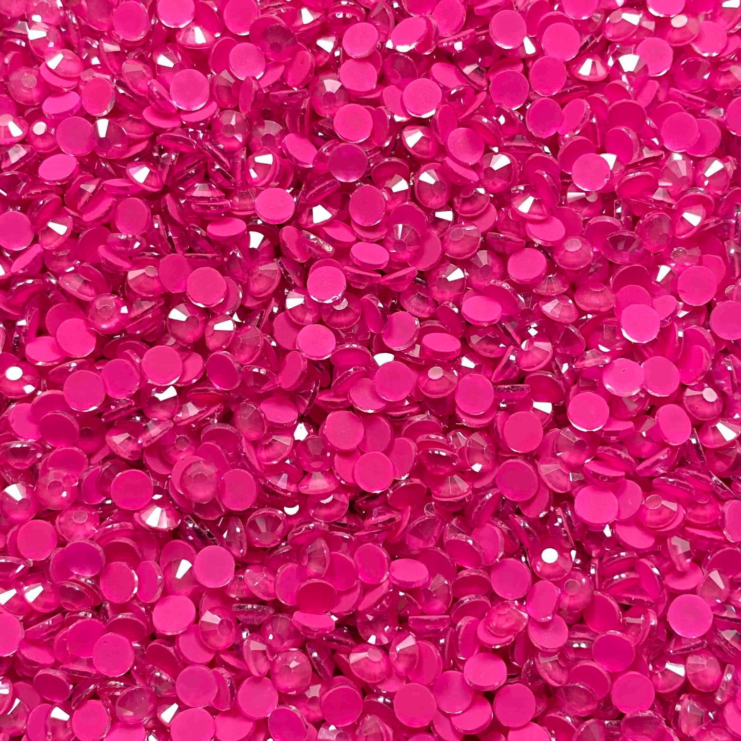 Pink Glass Stones