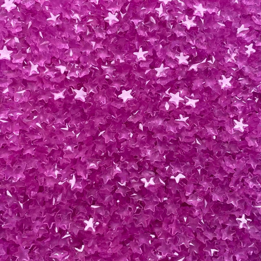 Resin Stars, Glow in Dark, 5MM