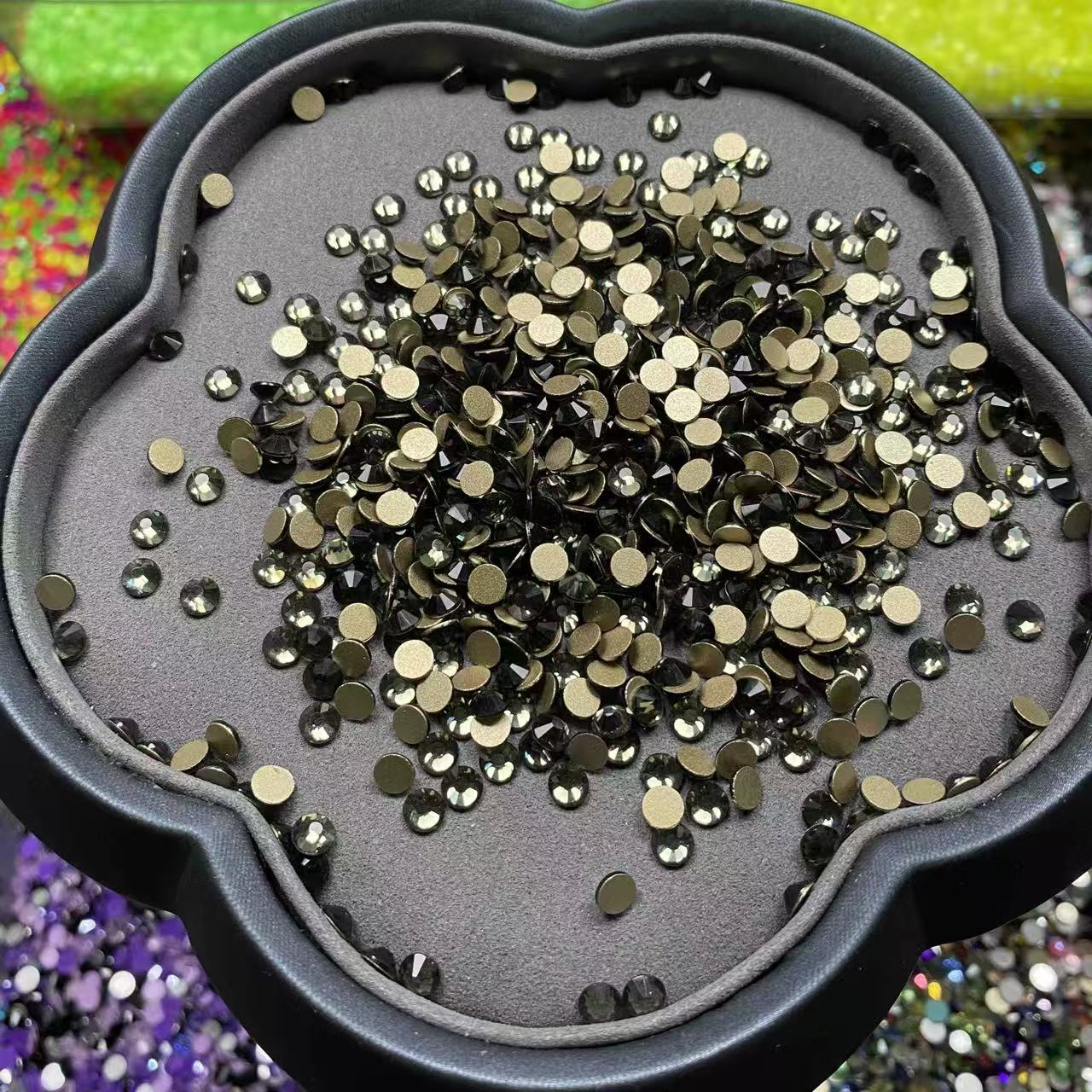 Clear Grey, Glass Crystal