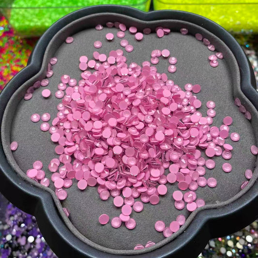 Bubble Gum Pink, Glass Crystal