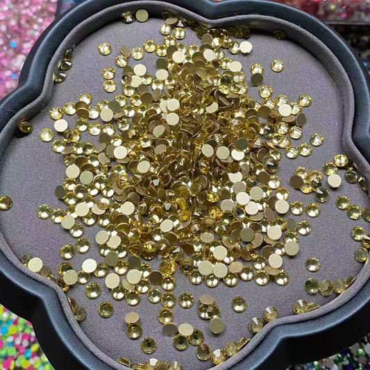 Clear Champagne, Glass Crystal