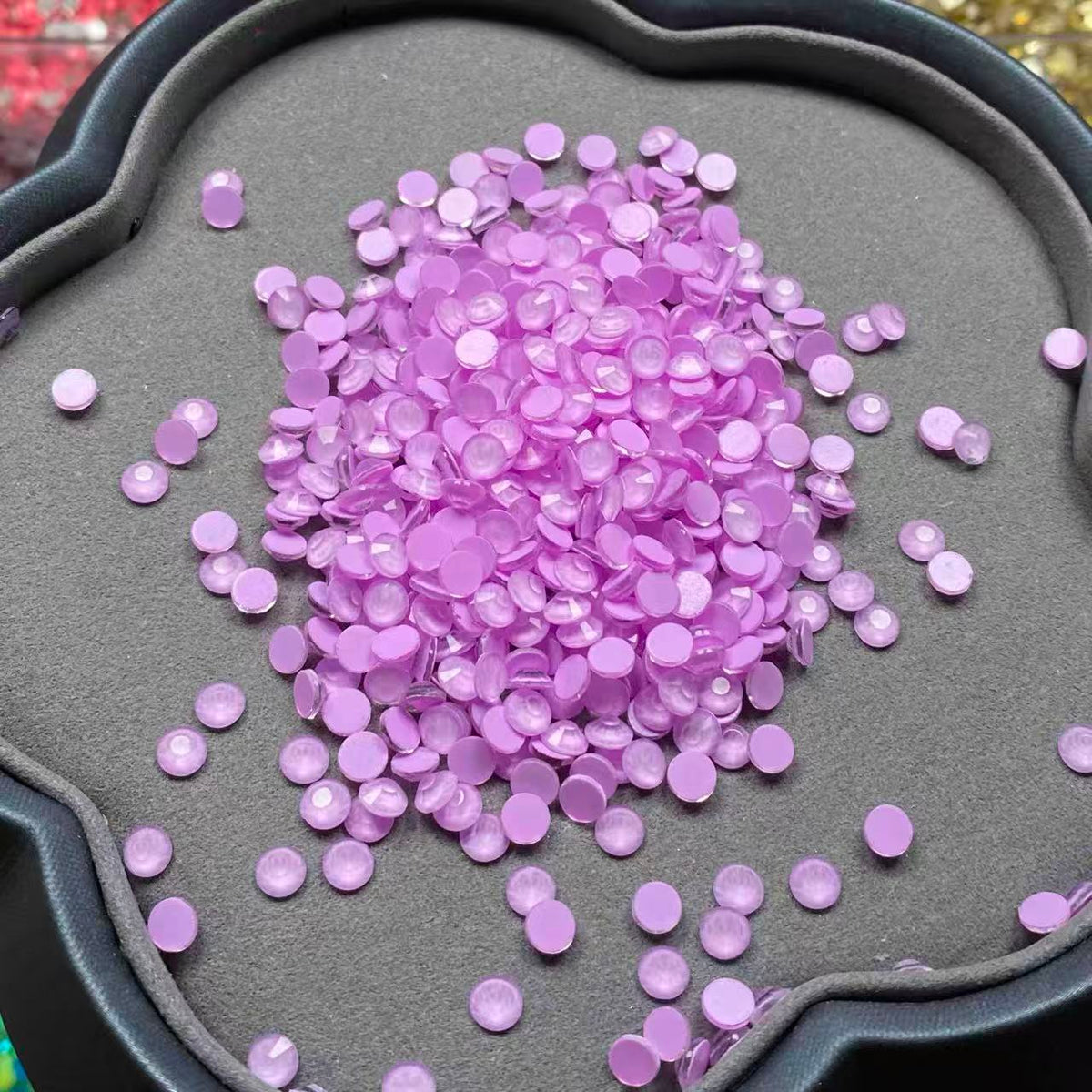 Neon Lavender, Glass Stone