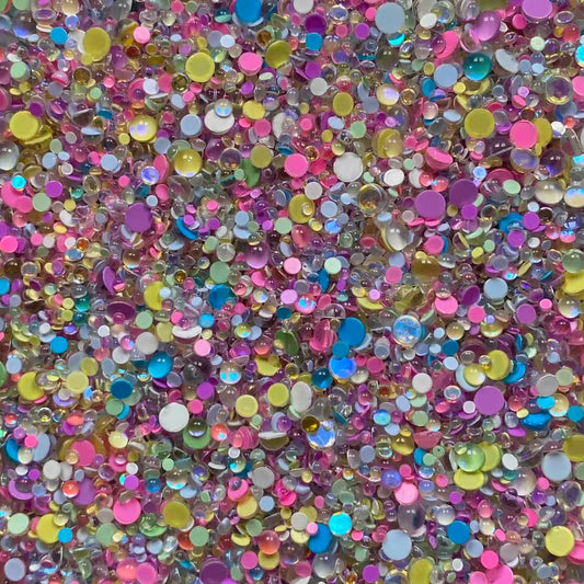 Glass Mermaid Tears, Flat Back