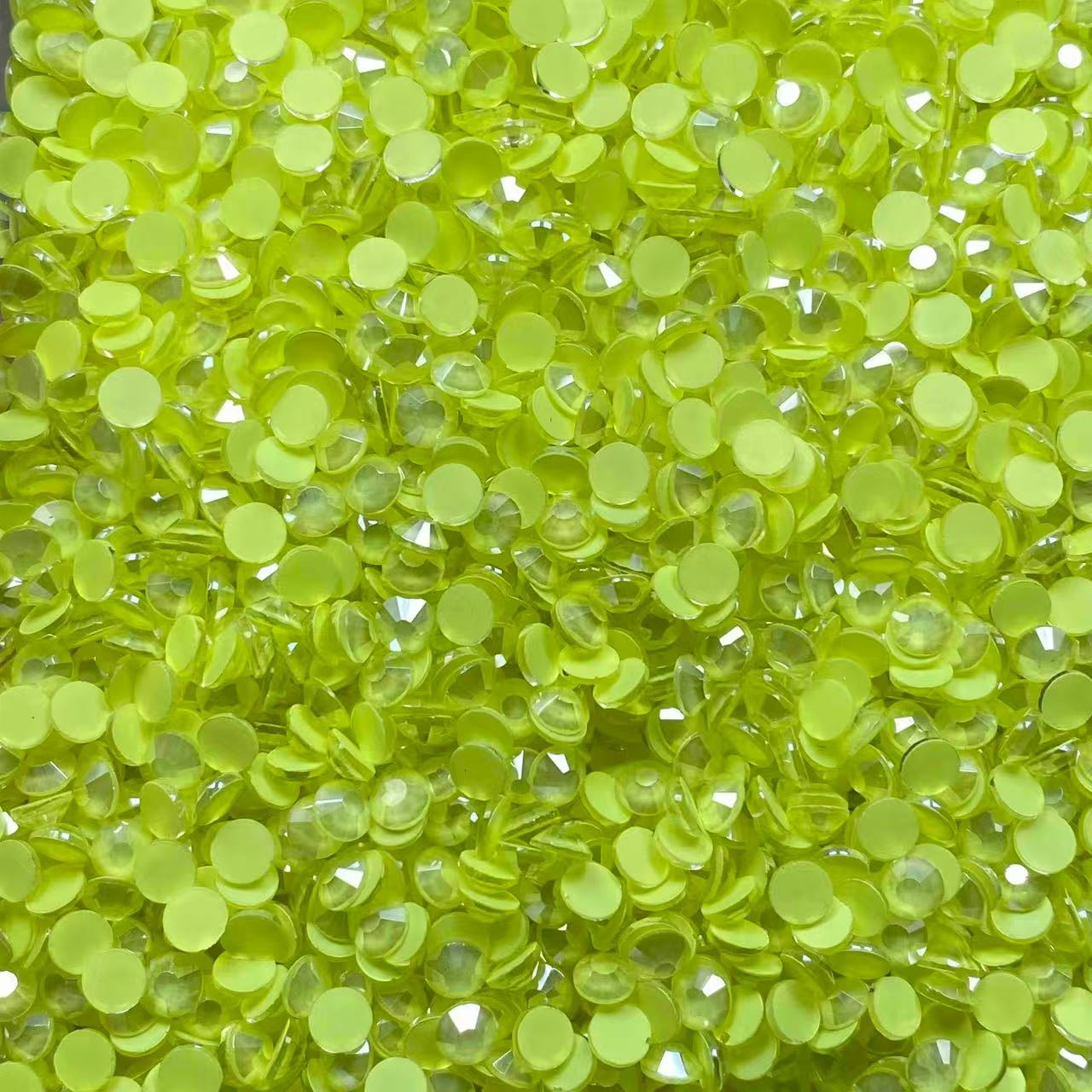 Yellow Glass Stones