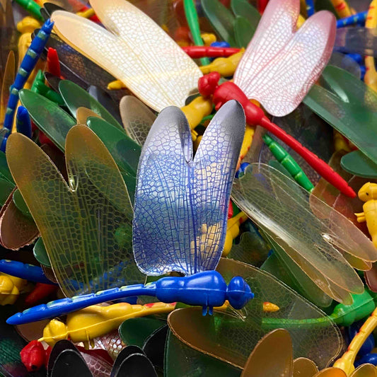 Dragonflies, Plastic