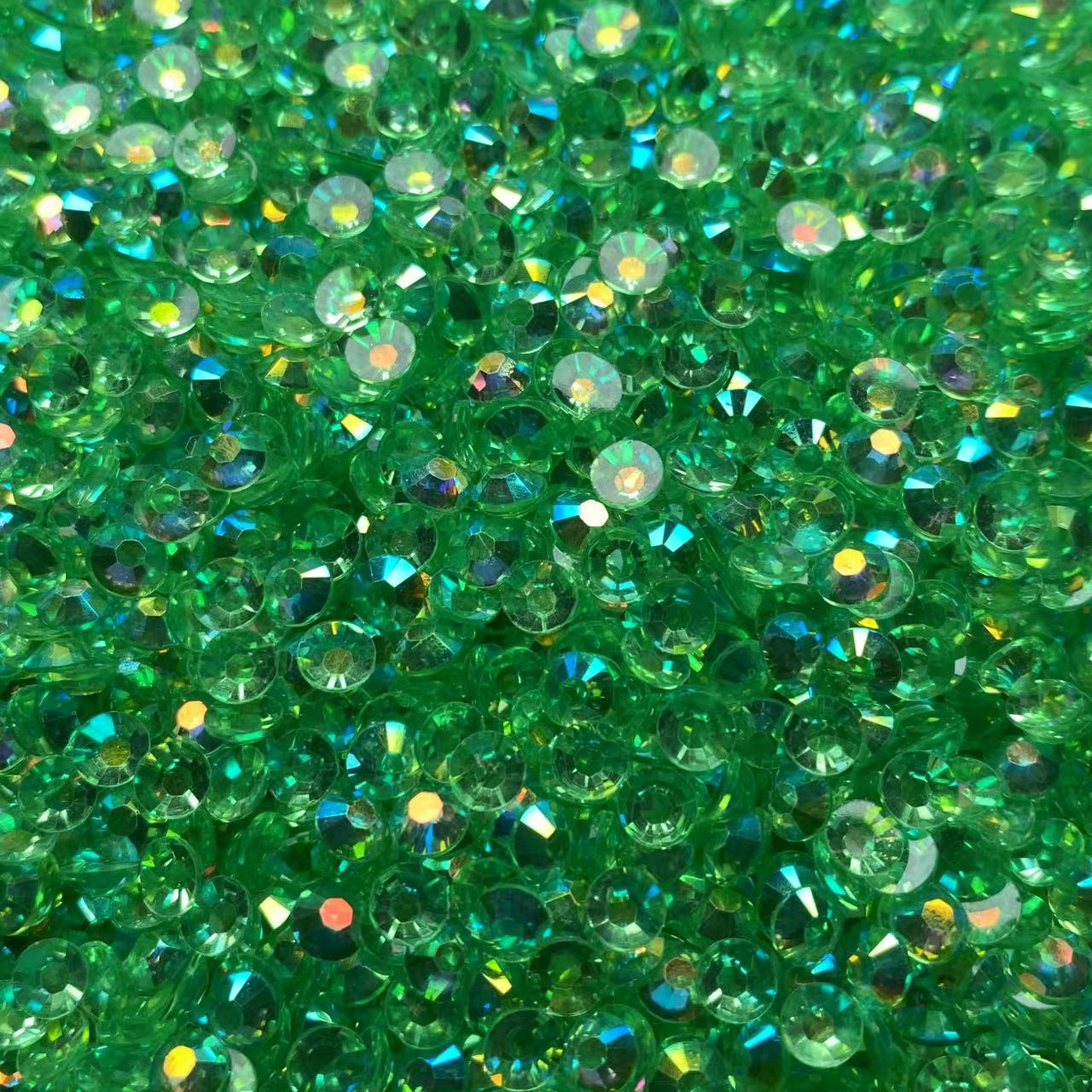 Clear AB Resin Rhinestone, Seperate Sizes