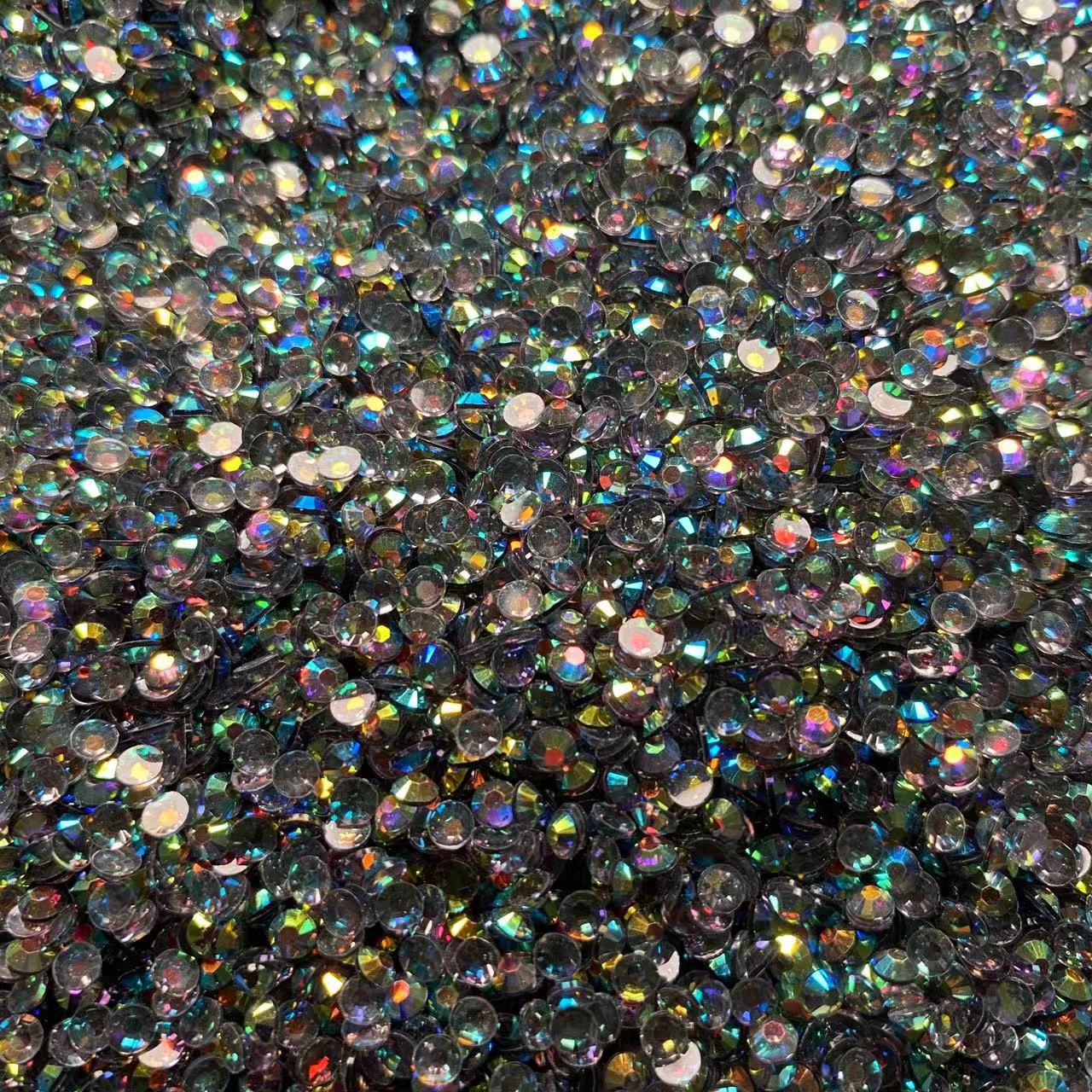 Clear AB Resin Rhinestone, Seperate Sizes