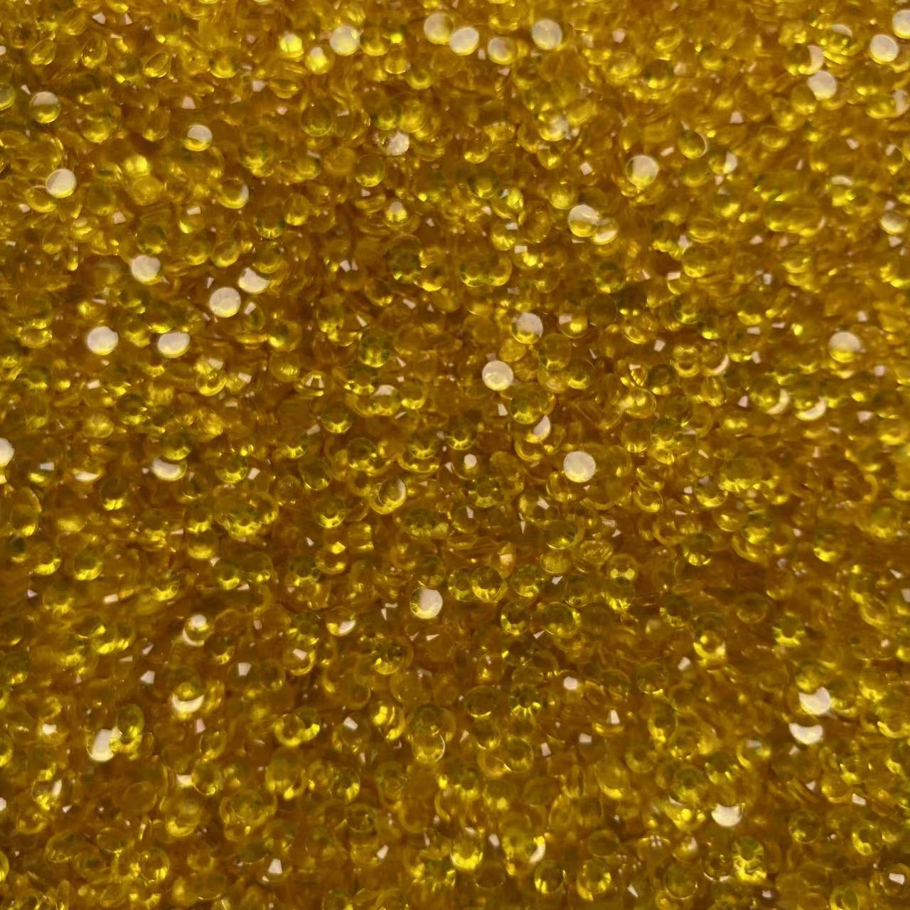 Lush Clear, Resin Rhinestone, Glow in the Dark, 3mm