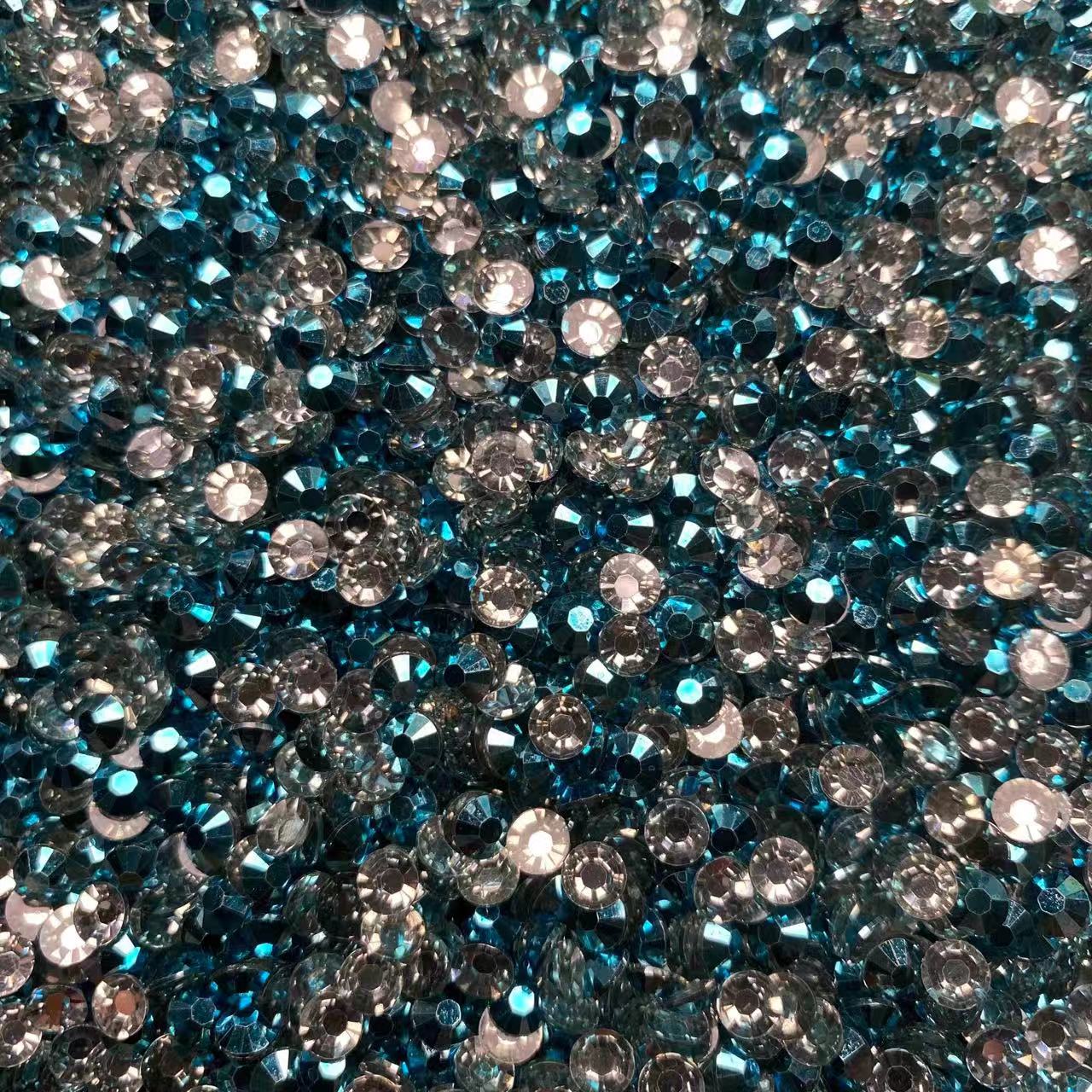 Metallic AB Resin Rhinestones, Seperate Sizes