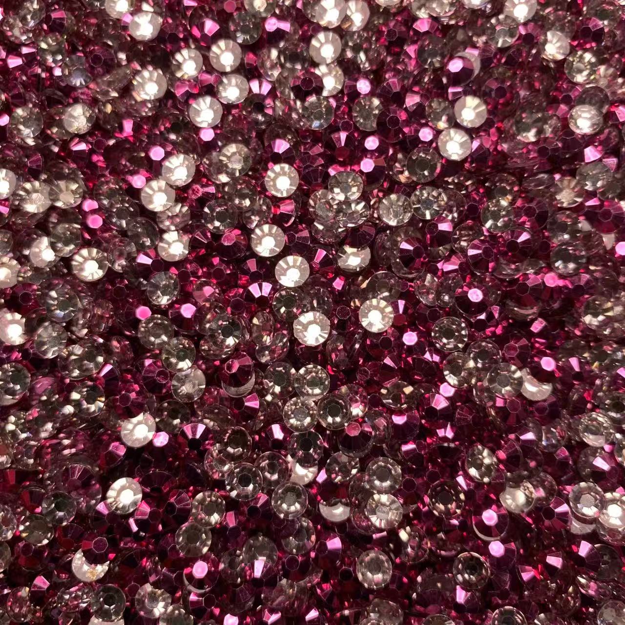 Metallic AB Resin Rhinestones, Seperate Sizes