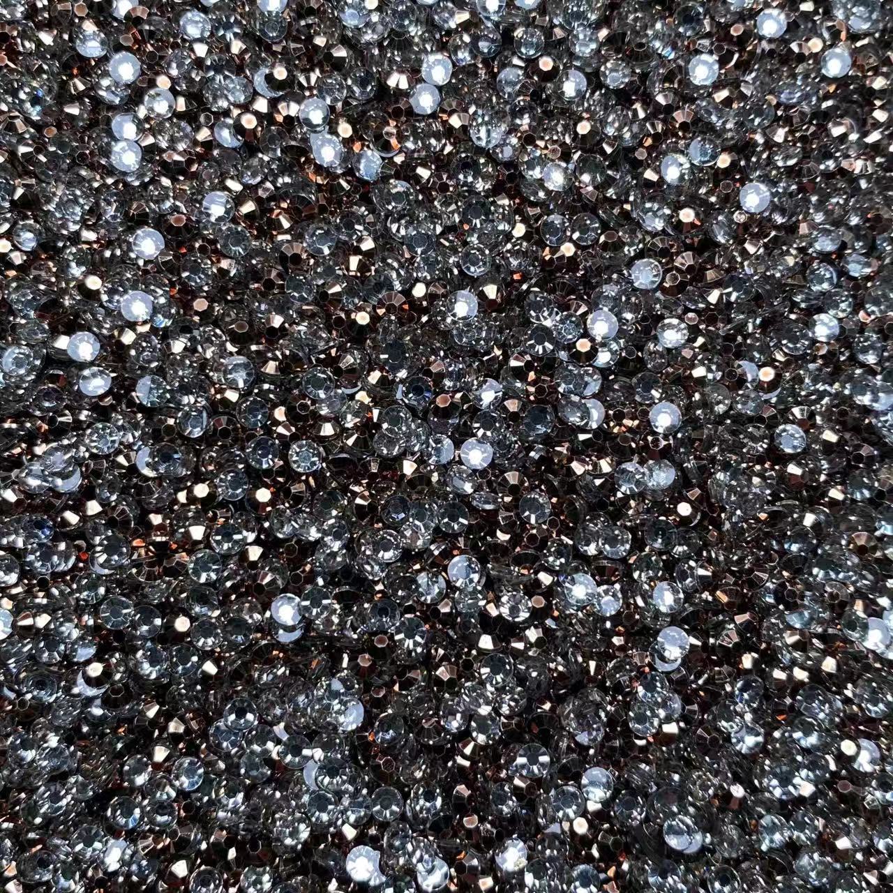 Metallic AB Resin Rhinestones, Seperate Sizes