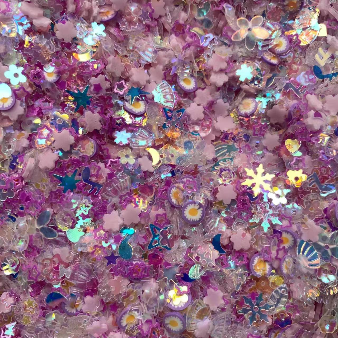 Confetti Party, Luminous, Resin