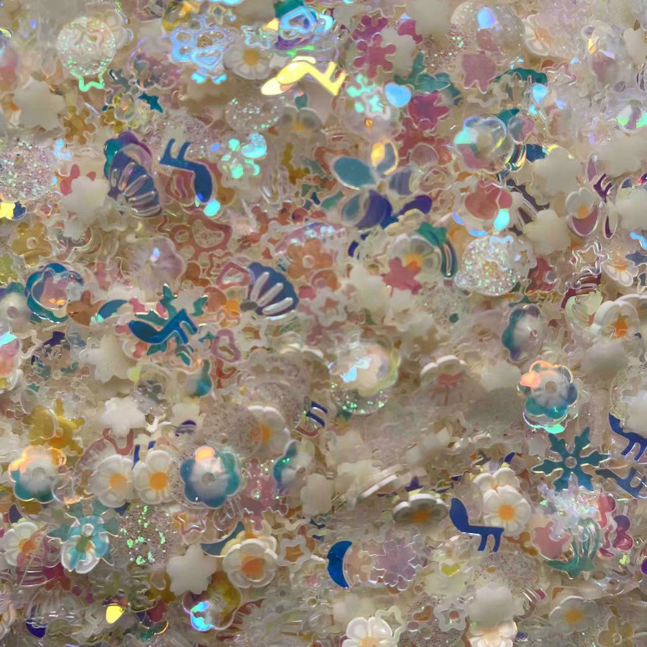 Confetti Party, Luminous, Resin