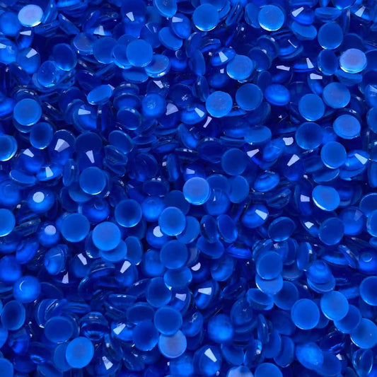 Blue Glass Stones