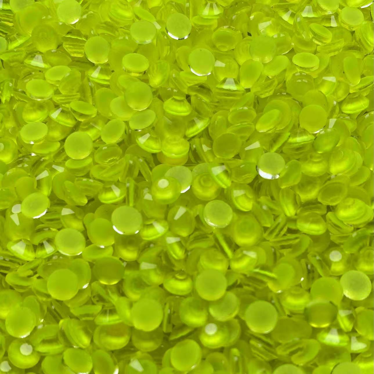 Yellow Glass Stones