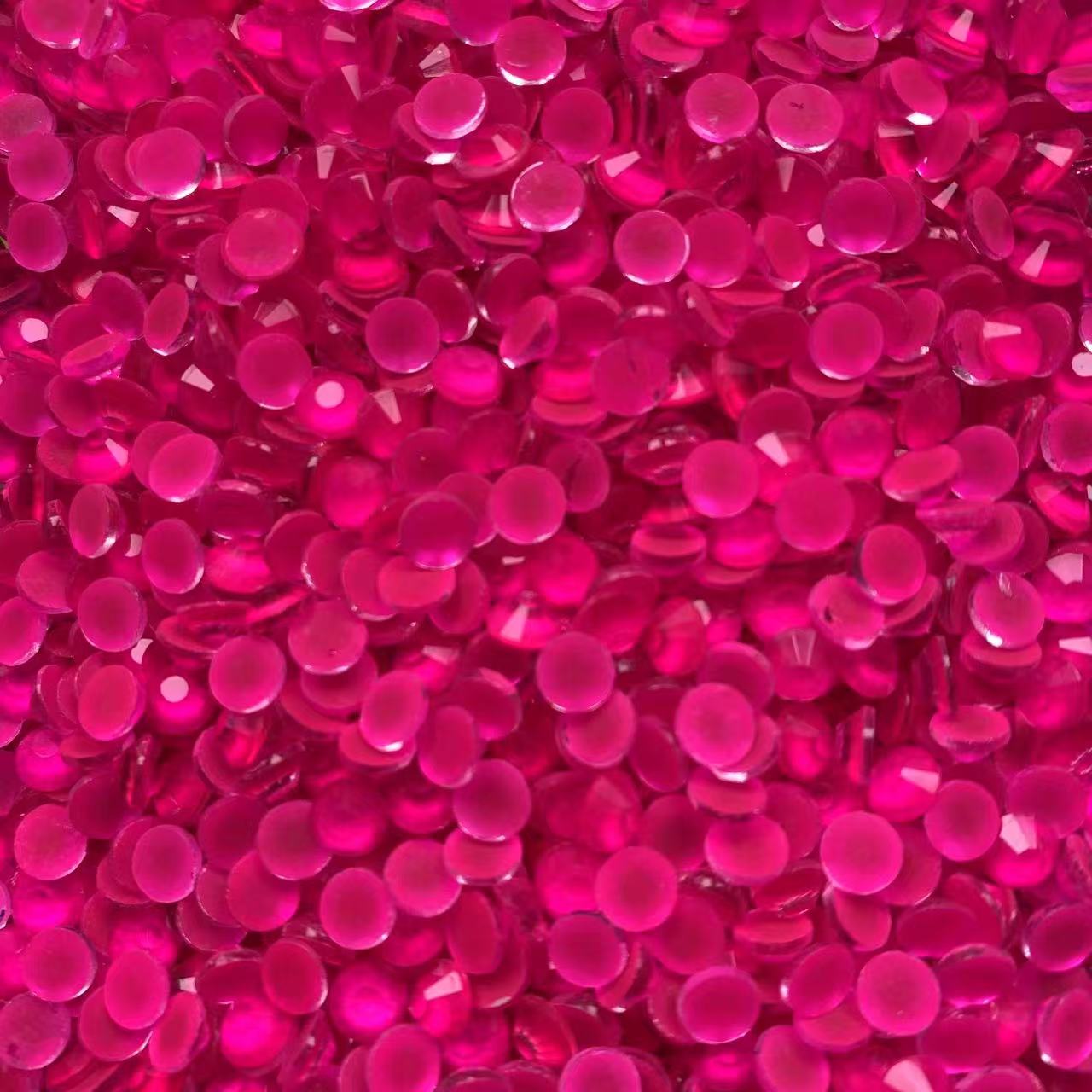 Pink Glass Stones