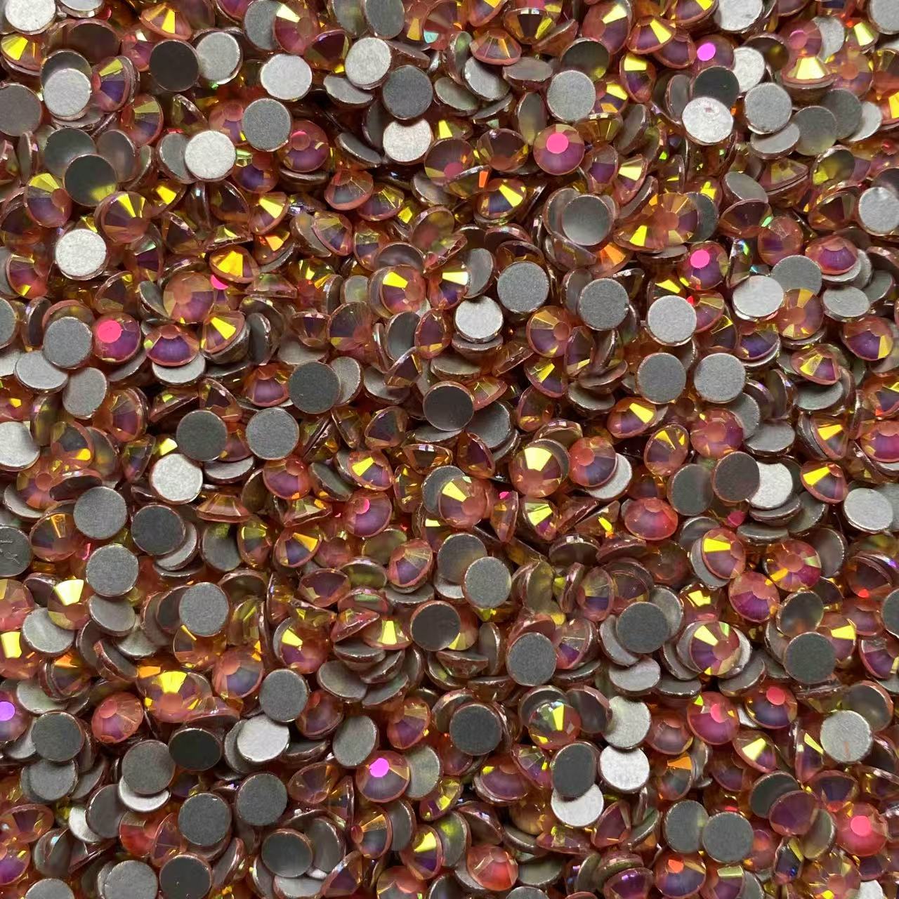 Pink Glass Stones