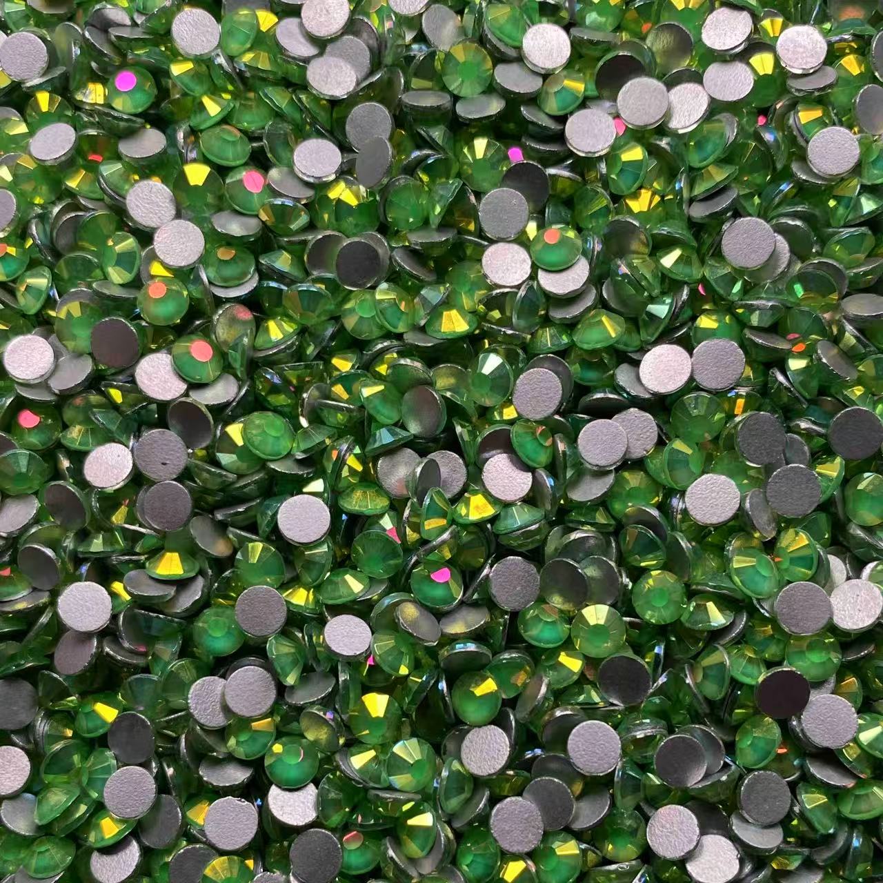 Green Glass Stones