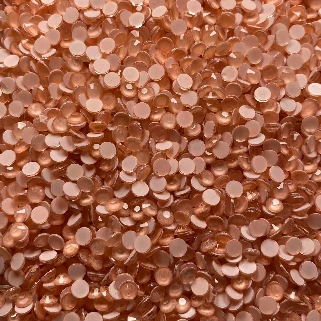 Orange Glass Stones
