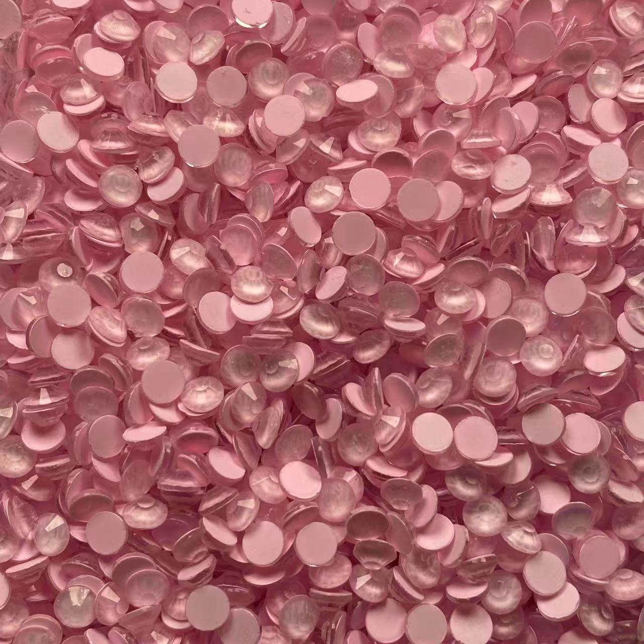 Pink Glass Stones