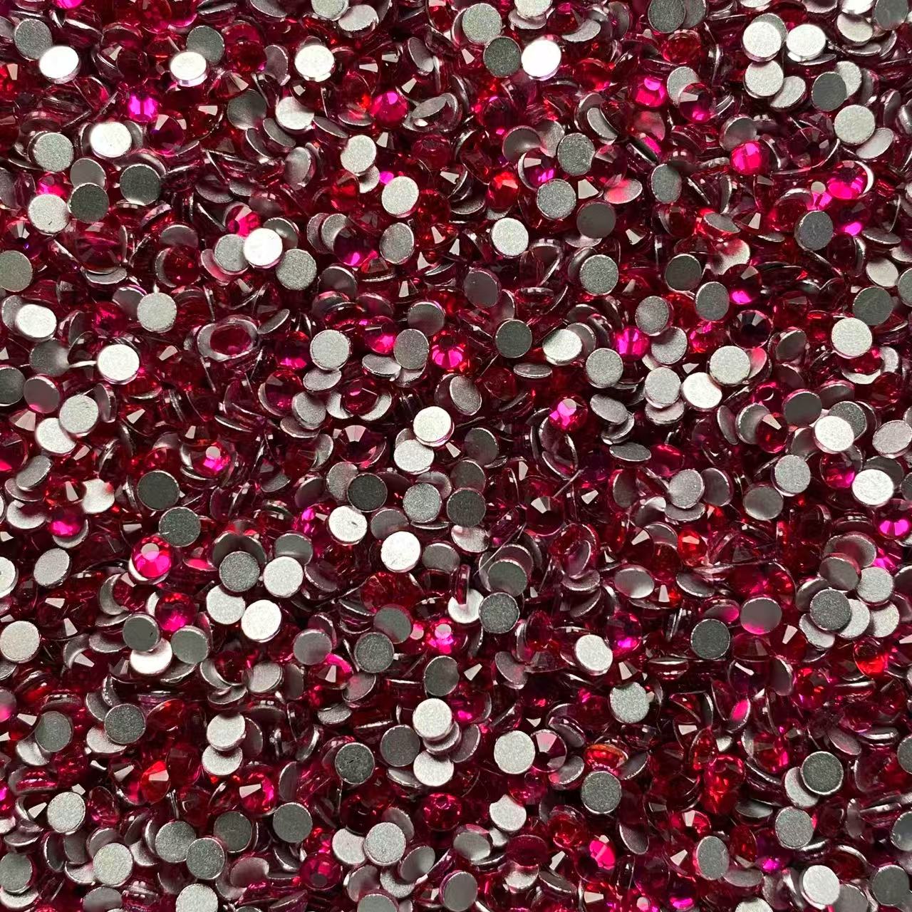 Pink Glass Stones