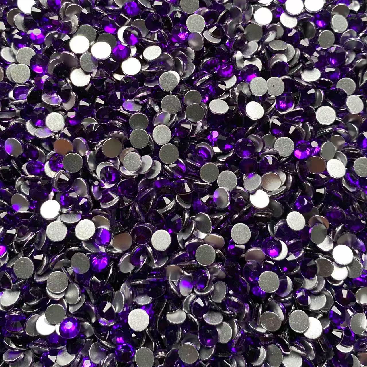 Purple Glass Stones