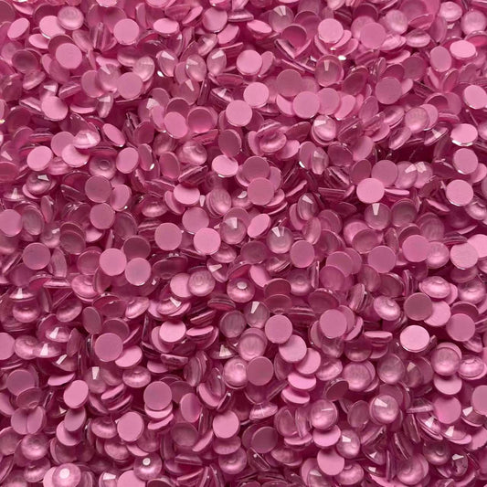 Pink Glass Stones