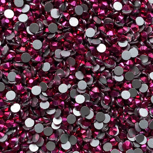 50%Off, Metallic Pink, Glass Crystal