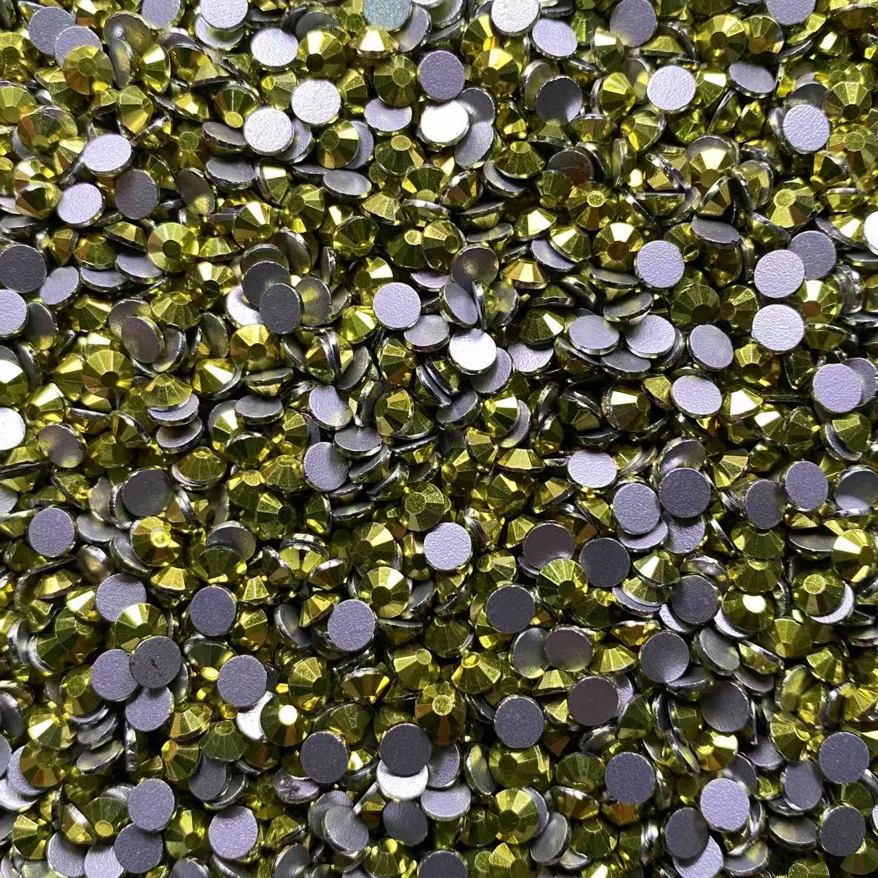Yellow Glass Stones