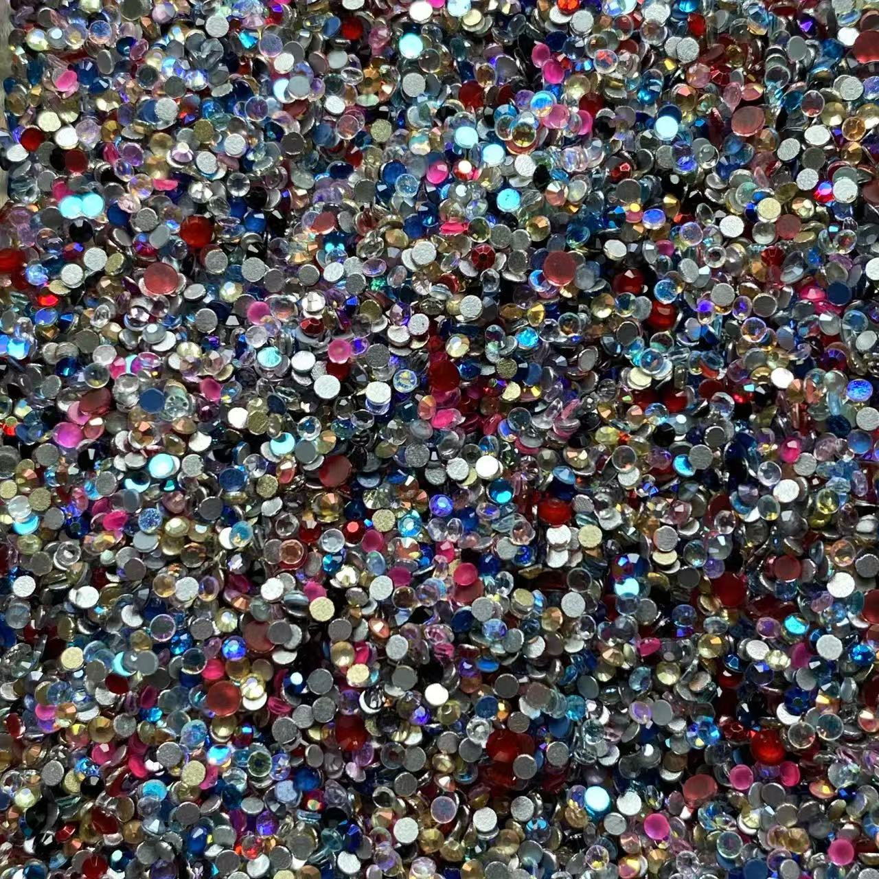 Small Size Glass Crystals Mixie