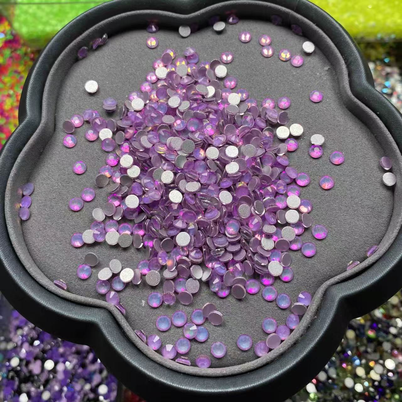 Purple Glass Crystal