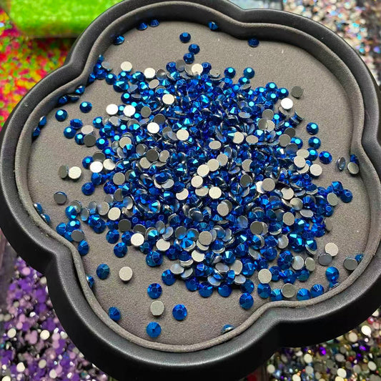 Metallic Royal Blue, Glass Crystal