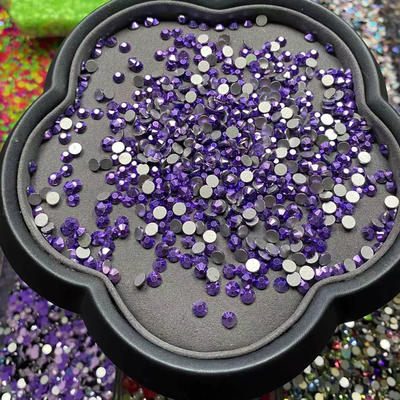 Purple Glass Crystal