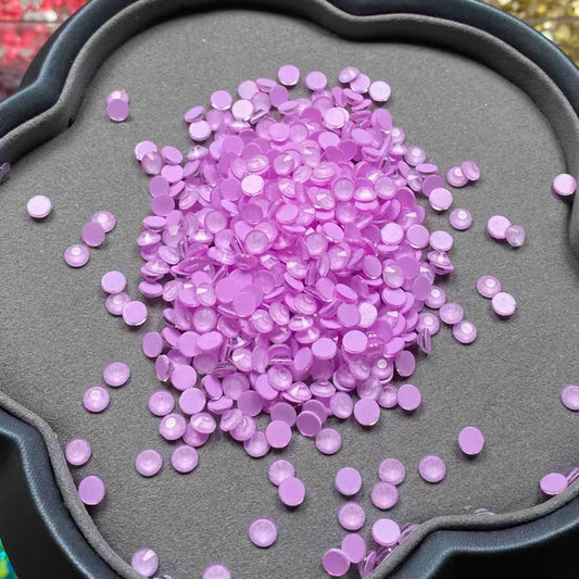 Lavender, Glow in Dark, Glass Crystal