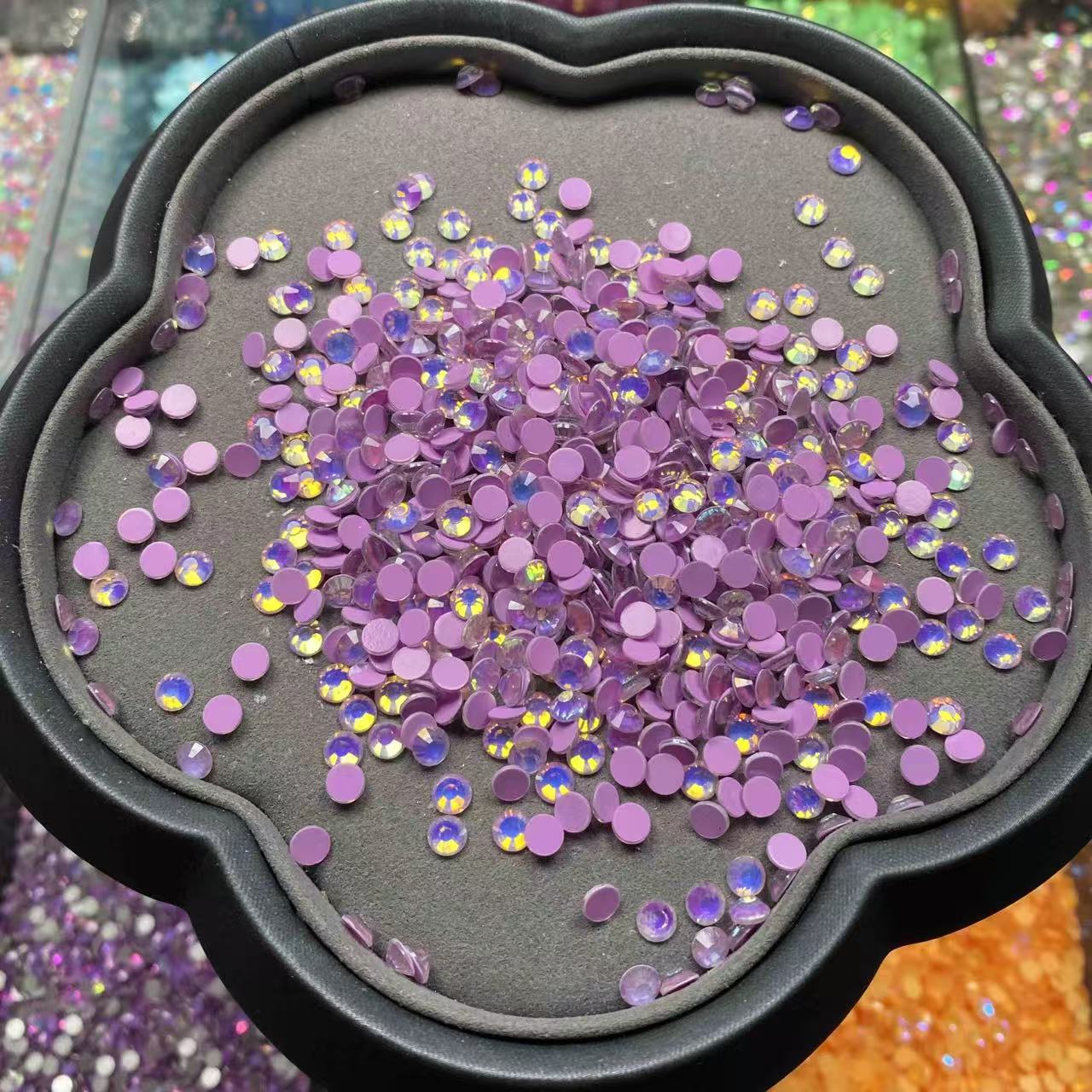 Purple Glass Crystal